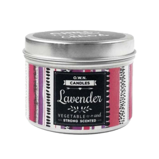 Sveča potovalna lavanda sivka O.W.N. CANDLES LAVENDER 2705