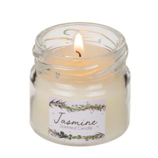 Sveča z naravnim voskom vonja beli čaj vanilija lilija jasmin francoski bombaž ali gardenije 101530
