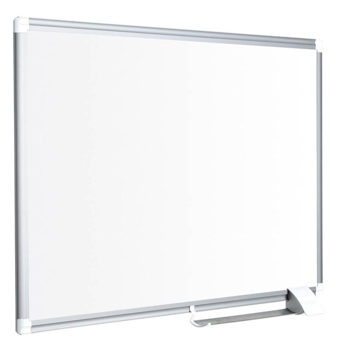 Tabla bela magnetna aluminijast okvir 100x150 cm MAYA PRO BI-OFFICE