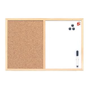 Tabla bela s pluto pi&scaron;i bri&scaron;i 40x60 cm ECONOMIC LE