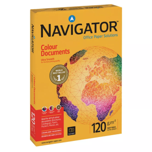 Papir fotokopirni A4 120 g 250 listov bel NAVIGATOR COLOUR DOCUMENTS AA41200001
