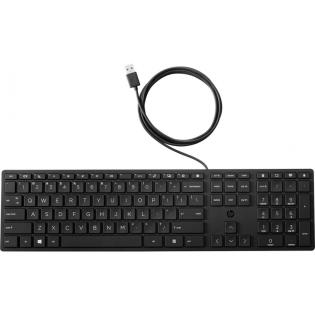 Tipkovnica tanka žična na USB črna HP SLIM 320K 155661