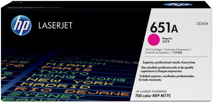 Toner HP CE341A NR. 651A za LJ ENTERPRISE MFP M775