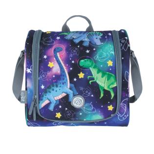 Torba hladilna za malico plažo KAOS SPACE DINOZAVRI