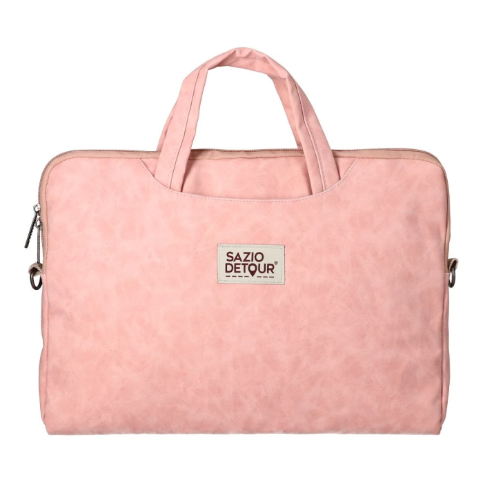 Torba aktovka za prenosni računalnik laptop 15,6 inch roza SAZIO DETOUR INFINITY 100324