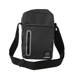 Torbica enoramna 28x20x7,5 cm temno siva 3L CM3373