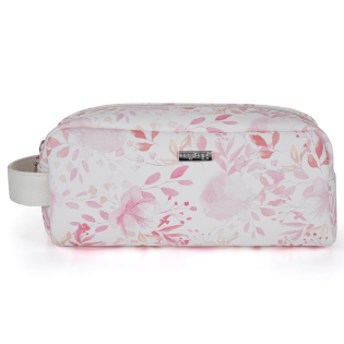 Torbica kozmetična velika 21x9x9 cm OXYBAG PINK FLOWERS 9-30621