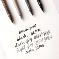 Marker permanentni vodoodporni čopič PIN BRUSH UNI