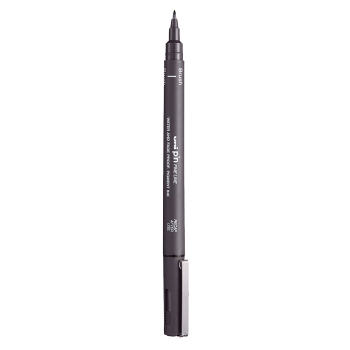 Marker permanentni vodoodporni čopič PIN BRUSH UNI
