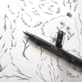 Marker permanentni vodoodporni čopič PIN BRUSH UNI
