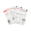Marker permanentni vodoodporni PIN FINE LINE UNI LETTERING set 8/1 74021