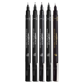Marker permanentni vodoodporni črn PIN UNI SKETCHING set 5/1 72751