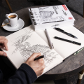 Marker permanentni vodoodporni PIN FINE LINE UNI URBAN SKETCHING set 9/1 76267