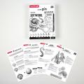 Marker permanentni vodoodporni PIN FINE LINE UNI URBAN DOTWORK STARTER KIT set 8/1 76268
