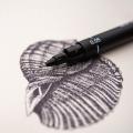 Marker permanentni vodoodporni PIN FINE LINE UNI URBAN DOTWORK STARTER KIT set 8/1 76268