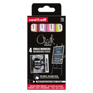 Marker kreda CHALK UNI PWE-5M set 4/1 72756