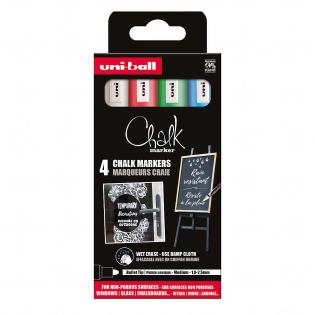 Marker kreda CHALK UNI PWE-5M set 4/1 72755