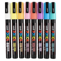 UNI-MARKER UNI POSCA PC-3M PASTELNE BARVE SET 8/1 67843 EOL