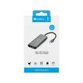 USB razdelilec priključna postaja 46V USB-A, HDMI, LAN, 100W  SANDBERG HUB USB-C Dock 5v1 SB13618