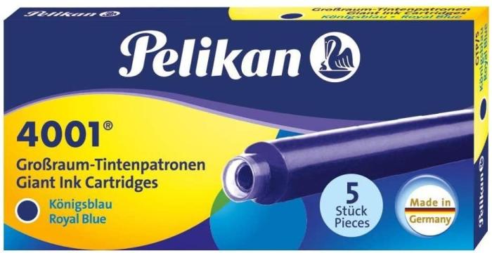 Vložki pumpice bombice za nalivno pero PELIKAN set 5/1