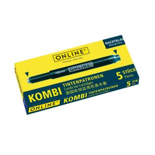 Vložki pumpice bombice za nalivno pero ONLINE KOMBI set 5/1