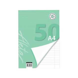 Vložni listi A4 črtni 50 listov 80 g AKTA OBR.13,142