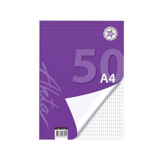 Vložni listi A4 visoki karo 50 listov 80 g AKTA OBR.13,148