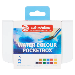 Akvarelne vodene barve ART CREATION WATERCOLOUR POCKETBOX set 12/1 699020