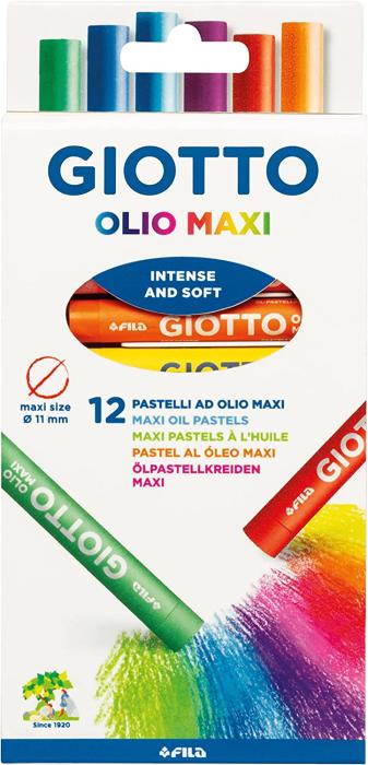 Voščenke oljne GIOTTO OLIO MAXI set 12/1