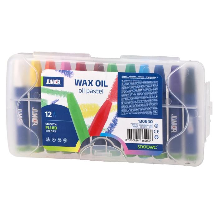 Vo&scaron;čenke oljne pasteli JUNIOR WAX OIL PASTELS CARTOON set 12/1 130640