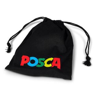 Vrečka na poteg peresnica platnena za pisala POSCA 79436