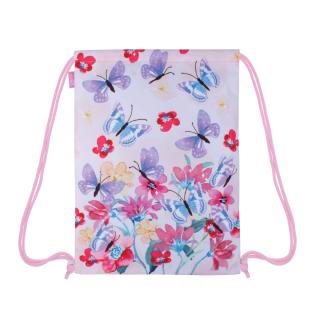 Vrečka za copate ali &scaron;portno opremo KAOS SPRING GARDEN METULJI