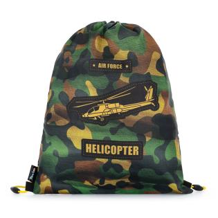 Nahrbtnik vrečka za copate OXYBAG HELIKOPTER VOJA&Scaron;KI 9-44622
