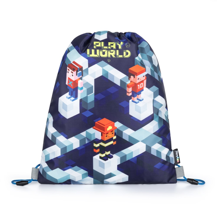 Nahrbtnik vrečka za copate OXYBAG PLAYWORLD MINECRAFT 8-50721