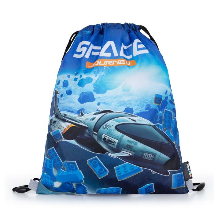 Nahrbtnik vrečka za copate SPACE VESOLJE RAKETA 9-44322