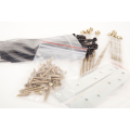 Vrečka PVC ZIP APLI set 100/1