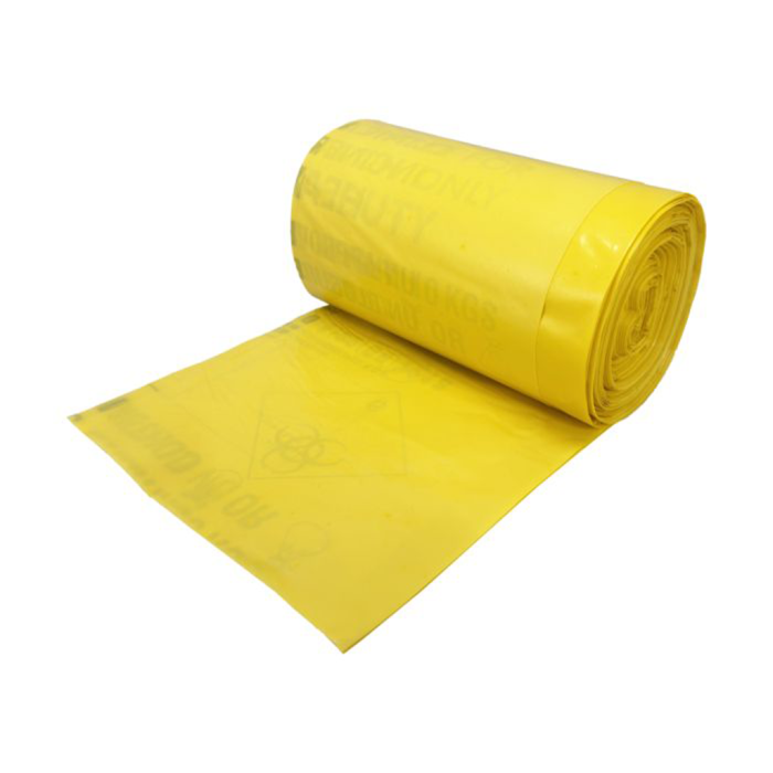 Vrečke za smeti rumene 70x100 cm LD set 20/1 112510