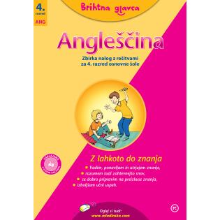Brihtna glavca ANGLE&Scaron;ČINA zbirka nalog z re&scaron;itvami za angle&scaron;čino v osnovni &scaron;oli