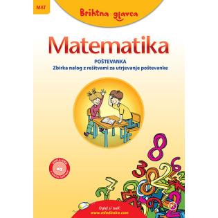 ZBIRKA NALOG BRIHTNA GLAVCA  MATEMATIKA PO&Scaron;TEVANKA