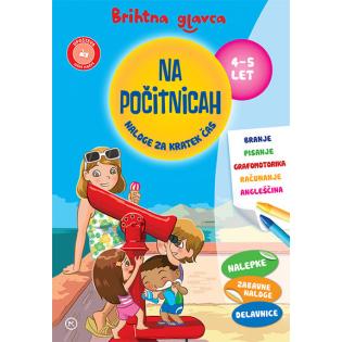 Brihtna glavca NA POČITNICAH naloge za kratek čas