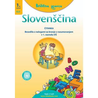 Brihtna glavca čitanka SLOVEN&Scaron;ČINA besedila z nalogami za branje z razumevanjem