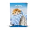 Zvezek A4 veliki karo 1 cm 56 listni 100 g ANIMAL FRIENDS 64MSG