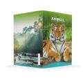 Zvezek A4 veliki karo 1 cm 56 listni 100 g ANIMAL FRIENDS 64MSG