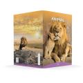 Zvezek A4 veliki karo 1 cm 56 listni 100 g ANIMAL FRIENDS 64MSG