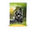 Zvezek A4 veliki karo 1 cm 56 listni 100 g ANIMAL FRIENDS 64MSG