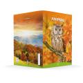 Zvezek A4 veliki karo 1 cm 56 listni 100 g ANIMAL FRIENDS 64MSG