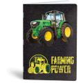 Zvezek A4 velik karo 1 cm 52 listni 80 g TRAKTOR FARMING POWER MIX BOYS