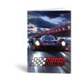 Zvezek A4 mali karo 5x5 mm 52 listni 80 g CAR RACING SPEED AVTO DIRKALNIK HITROST 1 25Z-HITROST1-K