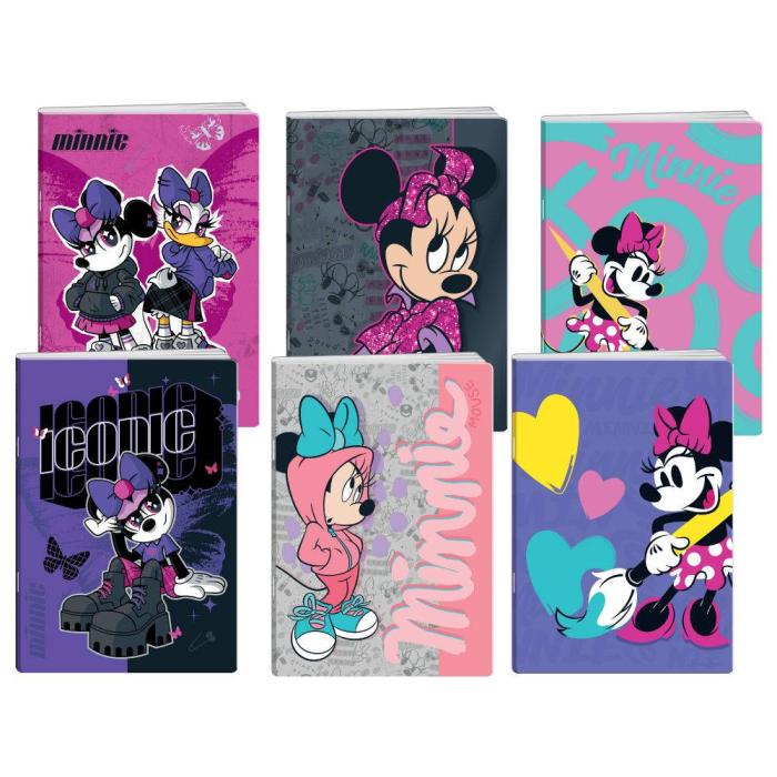Zvezek A4 črtni 50 listni 80 g MINNIE MOUSE DISNEY 318231