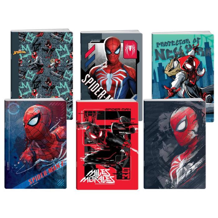 Zvezek A4 črtni 50 listni 80 g SPIDER MAN MARVEL 326246